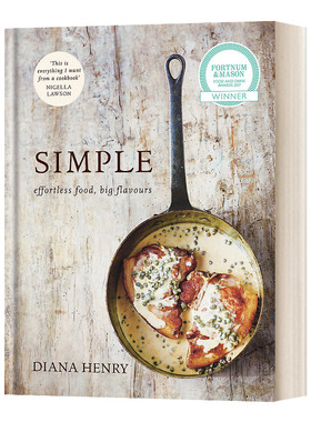精装 英文原版 SIMPLE effortless food  big flavours 简单 小食谱 大美味 英文版 餐饮图书 进口英语原版书籍
