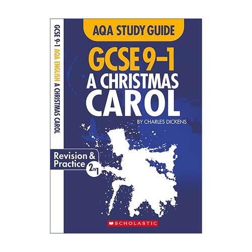 英文原版 A Christmas Carol  圣诞颂歌 AQA GCSE 9-1英语文学文本指南 英文版 进口英语原版书籍
