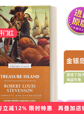 英文原版 Treasure Island  金银岛 Enriched Classics系列 英文版 进口英语原版书籍