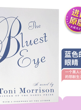 The Bluest Eye 英文原版小说 蓝色的眼睛 最蓝的眼睛 托妮莫里森 诺贝尔文学奖得奖作品 英文版进口英语书籍