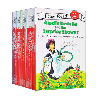 英文原版绘本 Amelia Bedelia 阿米莉亚 糊涂女佣第二阶段26册 I Can Read Level 2 汪培珽推荐 英文版 进口英语原版书籍