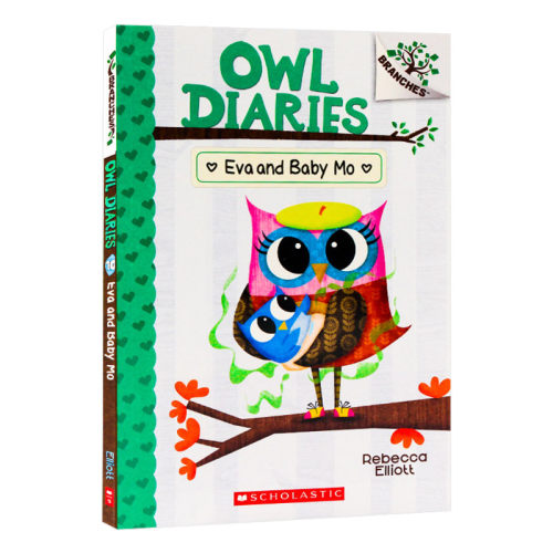 猫头鹰日记10 伊娃和莫宝宝 英文原版 Owl Diaries #10 Eva and Baby Mo 学乐大树系列 英文版 进口英语书籍儿童图书
