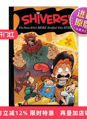 英文原版 Shivers! #4 The Pirate Who’s More Terrified than Ever 抖笑小海盗4 章节书 精装 英文版 进口英语原版书籍