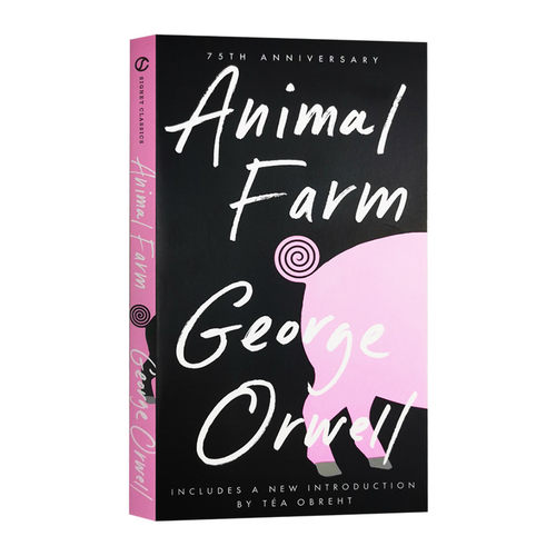 英文原版小说动物农场庄园 Animal Farm乔治奥威尔 George Orwell搭怦然心动奇迹男孩经典文学名著英文版进口英语书籍-封面