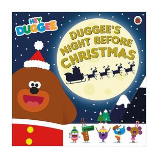 嗨道奇绘本 Hey Before 英文原版 道奇 进口英语原版 英文版 Duggee 书籍 Night 圣诞前夜 Christmas