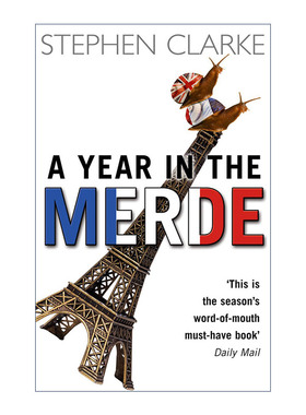 英文原版 A Year In The Merde 在法国的一年 斯蒂芬·克拉克 英文版 进口英语原版书籍