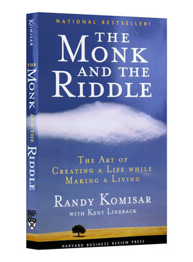 英文原版 The Monk and the Riddle 僧侣与谜语 一位硅谷企业家的创业智慧 哈佛商业评论 Randy Kosimar 英文版 进口英语原版书籍