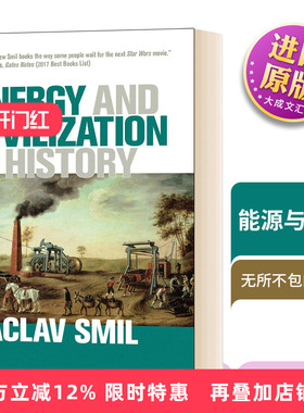能源与文明 英文原版 Energy and Civilization 全英文版 Vaclav Smil 进口原版英语书籍