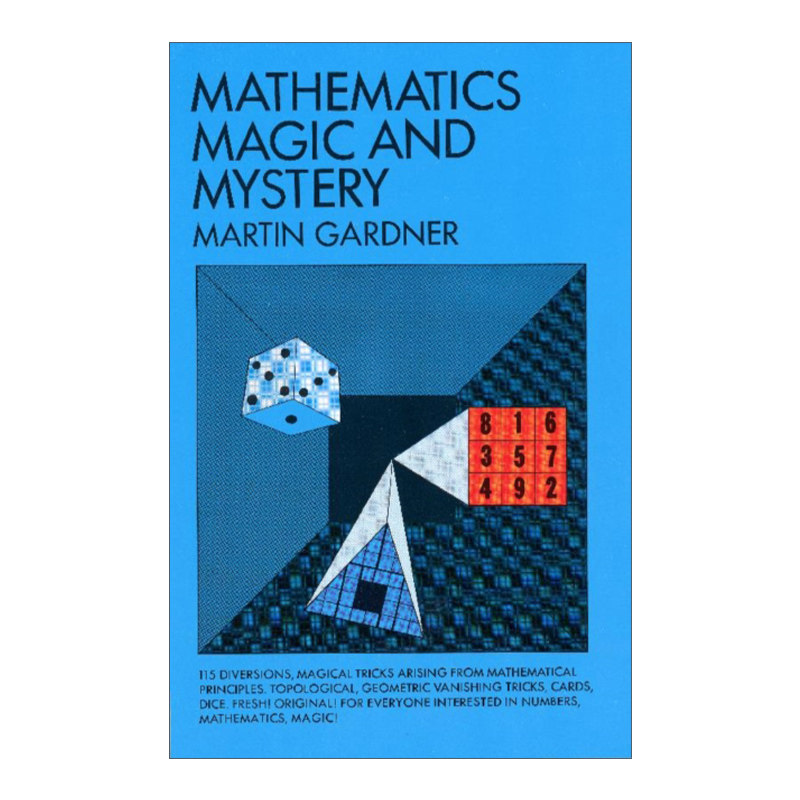 英文原版 Mathematics  Magic and Mystery 数学 魔术与秘密 Martin Gardner 英文版 进口英语原版书籍