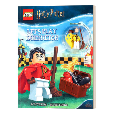 英文原版 LEGO Harry Potter Let's Play Quidditch 乐高哈利波特 我们来玩魁地奇吧 活动书 英文版 进口英语原版书籍