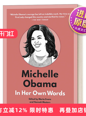 英文原版 Michelle Obama: In Her Own Words 米歇尔·奥巴马语录 精装 英文版 进口英语原版书籍