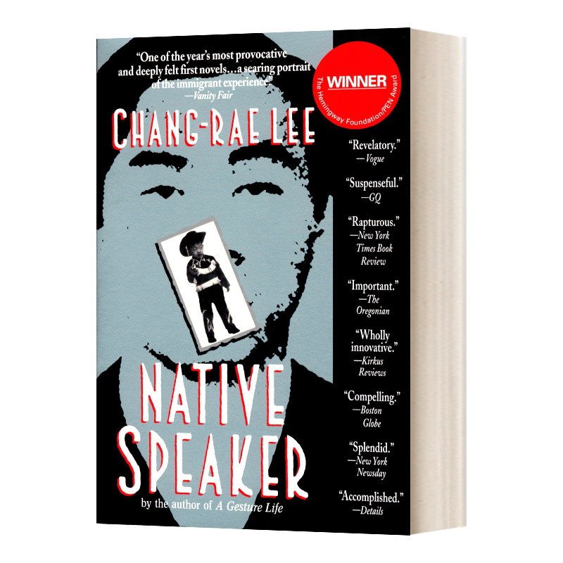 英文原版小说 Native Speaker 说母语的人 英文版 进口英语原版书籍