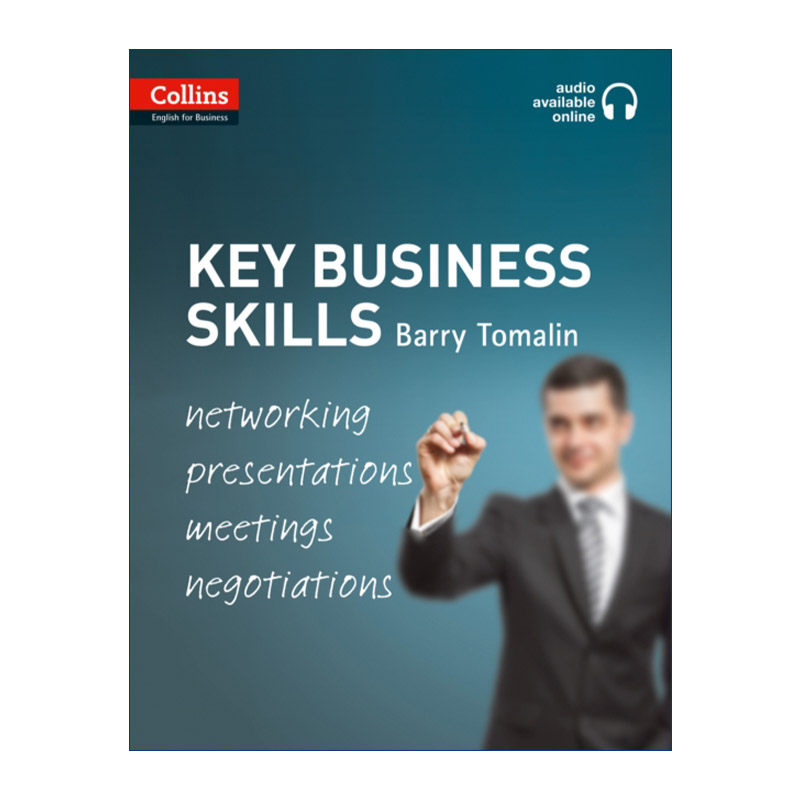 英文原版 Collins English for Business Key Business Skills 柯林斯商务英语技能 交流 演讲 会议 谈判 英文版 进口英语原版书籍