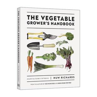 蔬菜种植指南 书籍 Vegetable 进口英语原版 英文版 DK科普百科读物 Handbook Grower The 英文原版