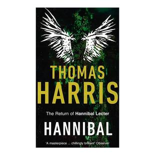 沉默 羔羊续集 进口英语原版 Hannibal 书籍 英文版 汉尼拔 惊悚悬疑犯罪小说 英文原版 Lecter汉尼拔系列