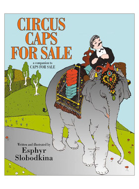 英文原版 Circus Caps for Sale 待售的马戏帽 卖帽子续集 英文版 进口英语原版书籍