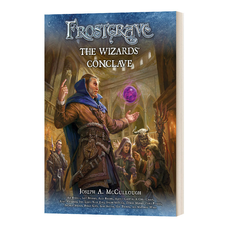英文原版 Frostgrave The Wizards’Conclave 冰霜坟 巫师议会 Osprey桌游指南 英文版 进口英语原版书籍