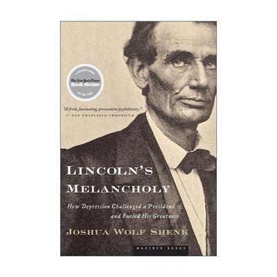 英文原版 Lincoln's Melancholy 林肯的忧郁 抑郁症对总统的挑战与激励 英文版 进口英语原版书籍