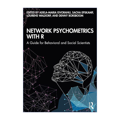 英文原版 Network Psychometrics with R 使用R进行网络心理测量 行为与社会科学家指南 英文版 进口英语原版书籍