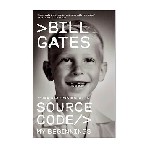 英文原版 Source Code 源代码 比尔盖茨自传 微软创始人Bill Gates 英文版 进口英语原版书籍