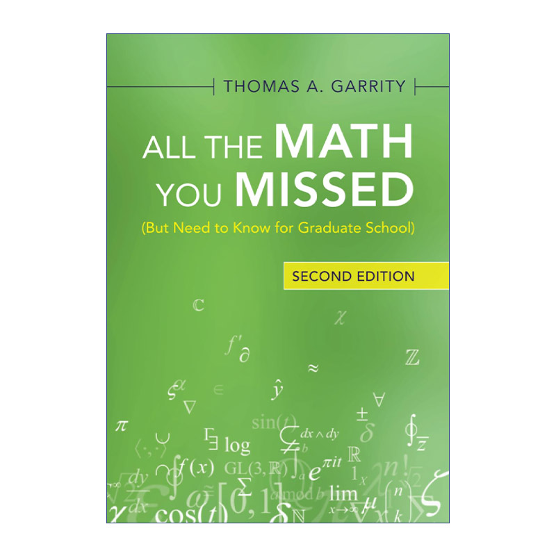 英文原版 All the Math You Missed 那些年你没学明白的数学 托马斯·A.加里蒂 英文版 进口英语原版书籍