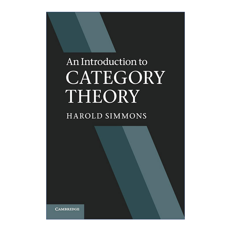 英文原版 An Introduction to Category Theory 范畴论导论 Harold Simmons 英文版 进口英语原版书籍