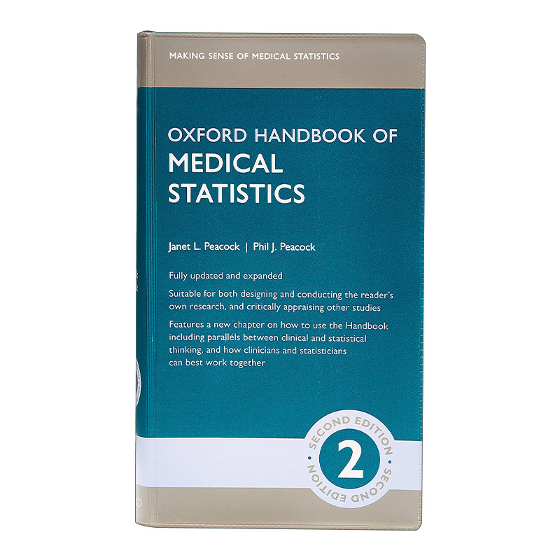 英文原版 Oxford Handbook of Medical Statistics 牛津医学统计手册 英文版 进口英语原版书籍