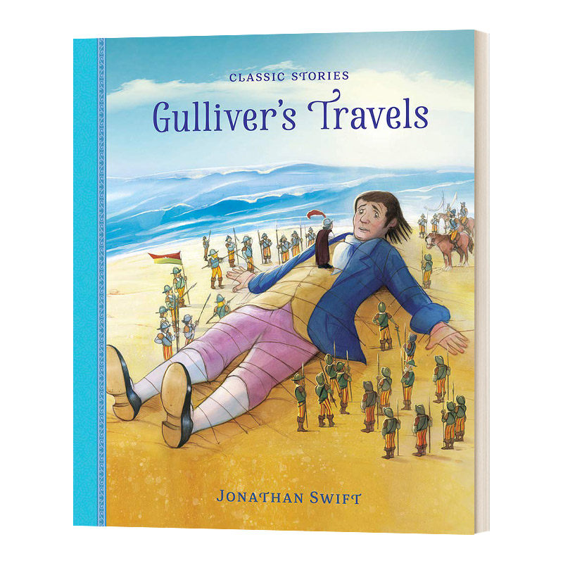 精装 英文原版 Gulliver’s Travels 名著绘本系列 格列夫游记 英文版 进口英语原版书籍儿童图书