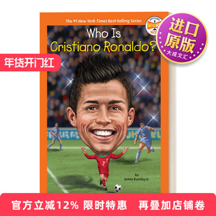 英文原版 Who Is Cristiano Ronaldo? 谁是罗纳尔多 足球运动员 儿童科普百科 Gregory Copeland 英文版 进口英语原版书籍