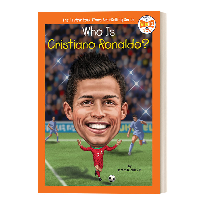 英文原版 Who Is Cristiano Ronaldo?  谁是罗纳尔多 足球运动员 儿童科普百科 Gregory Copeland 英文版 进口英语原版书籍
