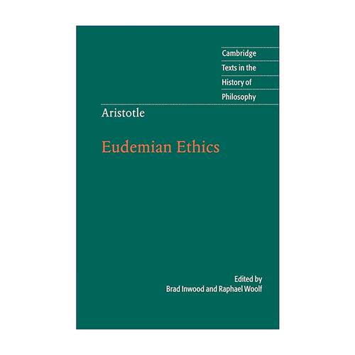 英文原版 Aristotle Eudemian Ethics 亚里士多德 欧德谟伦理学 剑桥哲学史文本系列 英文版 进口英语原版书籍