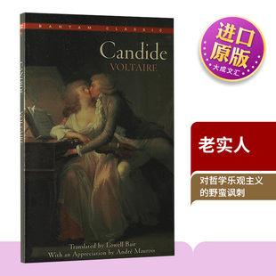 Voltaire 英文原版 全英文版 纯全英文版 原著进口英语书籍 Candide 正版 老实人