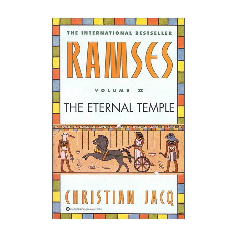 英文原版 Ramses Volume Ⅱ 百万年神殿 拉美西斯五部曲之二 克里斯蒂安·贾克 英文版 进口英语原版书籍