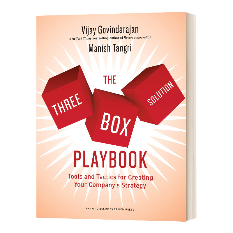 英文原版 The Three-Box Solution Playbook 三盒解决方案 制定公司战略的工具和策略 英文版 进口英语原版书籍
