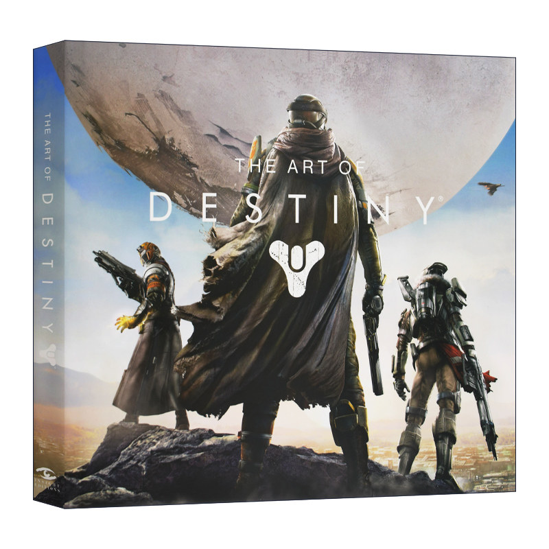 精装 正版 英文原版 命运游戏制作艺术 The Art of Destiny 命运 游戏艺术设定集画册 PS4 XBOXONE进口原版书籍