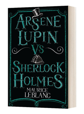 英文原版 Arsene Lupin vs Sherlock Holmes 阿尔塞纳 卢平对夏洛克 福尔摩斯 英文版 进口英语原版书籍儿童图书