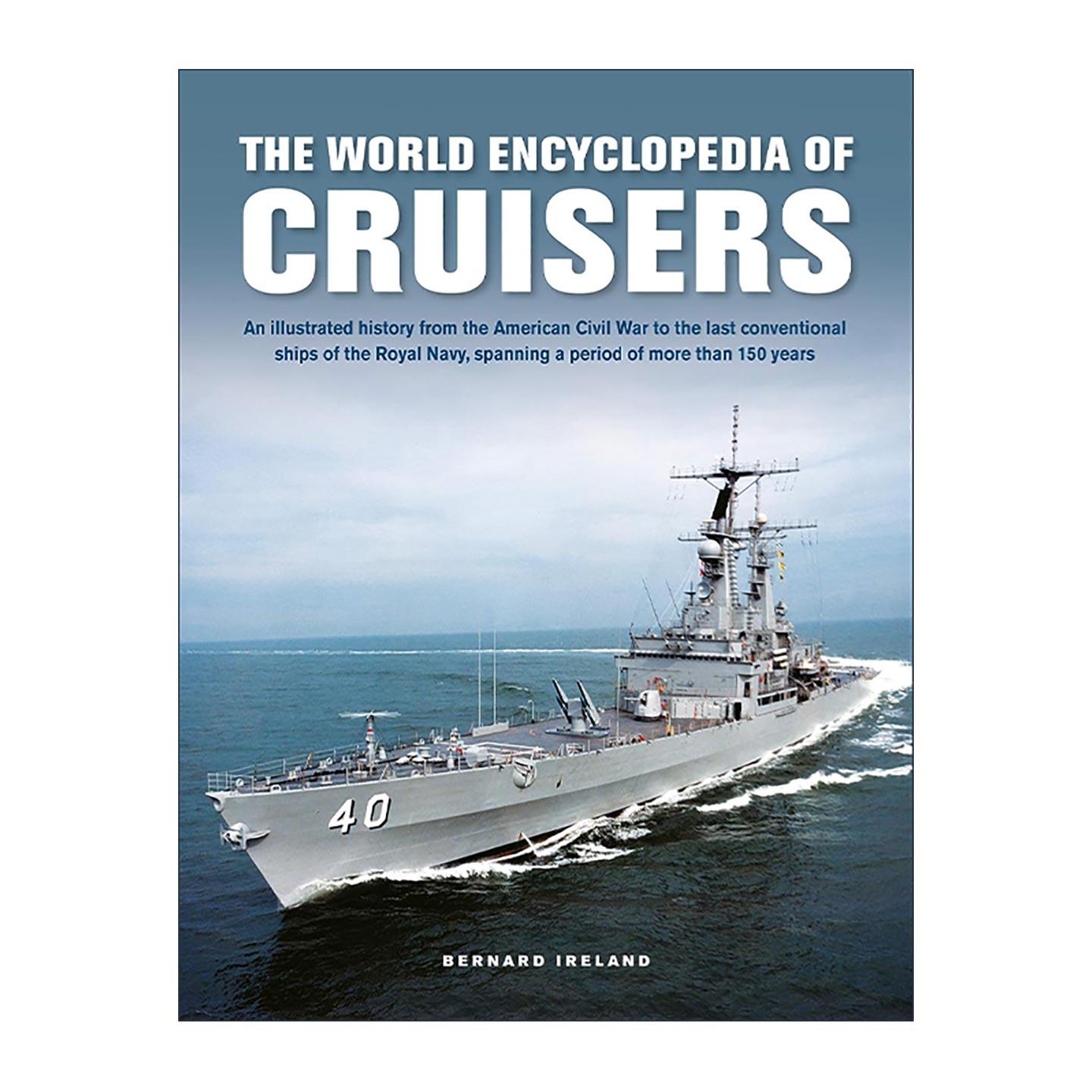 英文原版 The World Encyclopedia of Cruisers 世界巡洋舰百科 从美国内战到英国皇家海军*后一代常规巡洋舰的图鉴史 精装 英文版