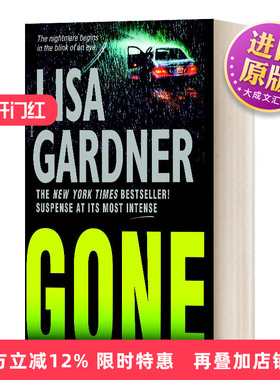 英文原版小说 Gone an FBI Profiler Novel 消失的爱人 FBI心理分析员系列 Lisa Gardner 丽莎?加德纳 英文版 进口英语原版书籍