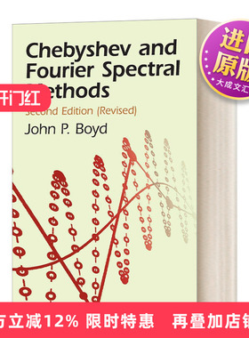 英文原版 Chebyshev and Fourier Spectral Methods 切比雪夫和傅里叶谱方法 第二次修订版 英文版 进口英语原版书籍