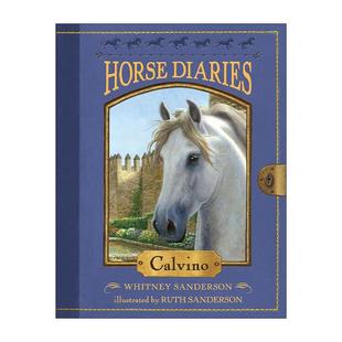 Hart 书籍 卡尔维诺 儿童历史小说 小马驹日志系列14 Diaries Calvino 进口英语原版 英文原版 爱伦坡奖提名作家Alison Horse