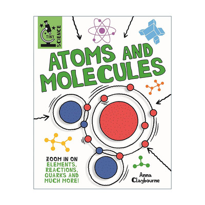 英文原版 Tiny Science Atoms and Molecules 微小科学系列 原子和分子 英文版 进口英语原版书籍