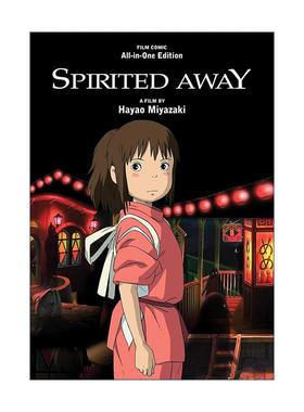英文原版 Spirited Away Film Comic All-In-One Edition 千与千寻 影视漫画合集 精装 宫崎骏 英文版 进口英语原版书籍