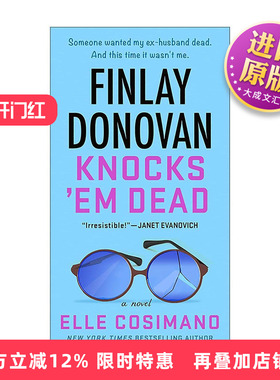 英文原版 Finlay Donovan Knocks 'Em Dead 这个杀手有点囧2 英文版 进口英语原版书籍