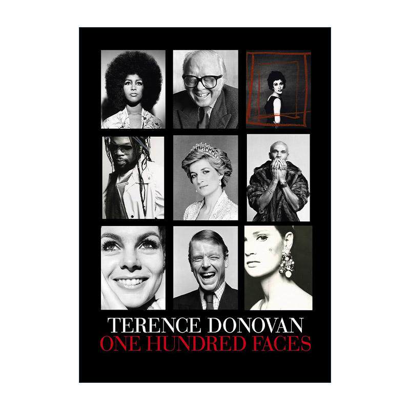 英文原版 Terence Donovan One Hundred Faces 特伦斯·多诺万 一百张脸 人物肖像摄影作品集精装 英文版 进口英语原版书籍
