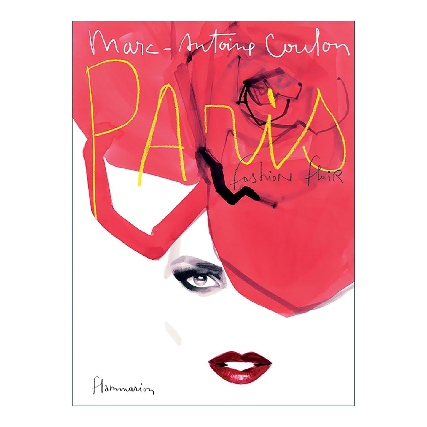 英文原版 Paris Fashion Flair 巴黎 时装秀 时尚插画家Marc-antoine Coulon 精装 英文版 进口英语原版书籍