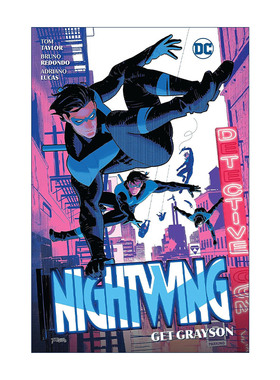英文原版 Nightwing Vol.2 Get Grayson 夜翼 卷二 DC漫画 Tom Taylor 英文版 进口英语原版书籍