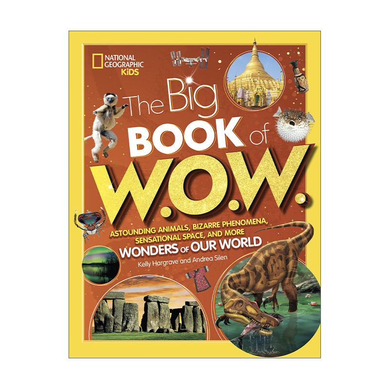 英文原版 Big Book of W.O.W. 奇闻大书 惊人的动物 奇异的现象 耸人听闻的空间 以及我们世界的更多奇迹 英文版 进口英语原版书籍