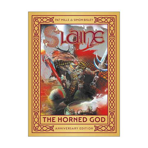 英文原版 Slaine 杀戮 有角之神 周年纪念版漫画 西蒙·比斯利 英文版 进口英语原版书籍