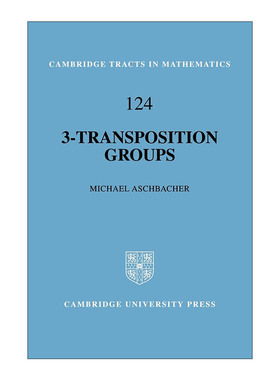 英文原版 2-Transposition Groups 3-对换群 剑桥数学丛书系列 英文版 进口英语原版书籍