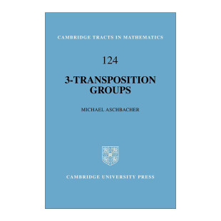 英文原版 2-Transposition Groups 3-对换群 剑桥数学丛书系列 英文版 进口英语原版书籍